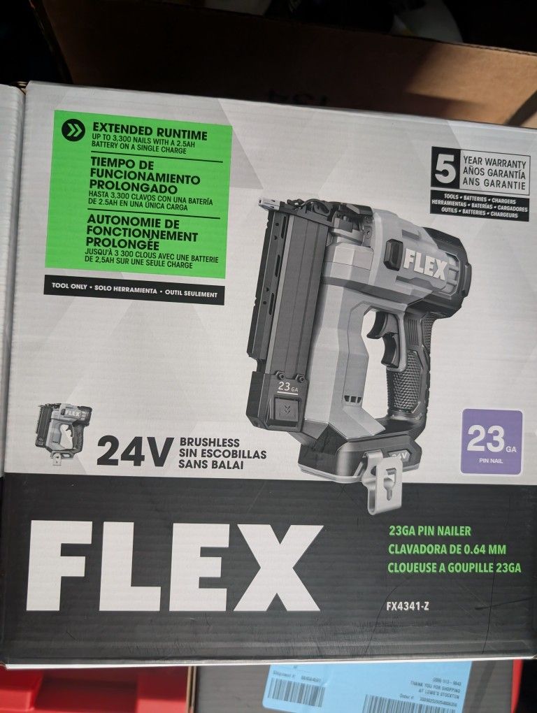 Flex 23 Gauge Pin Nailer