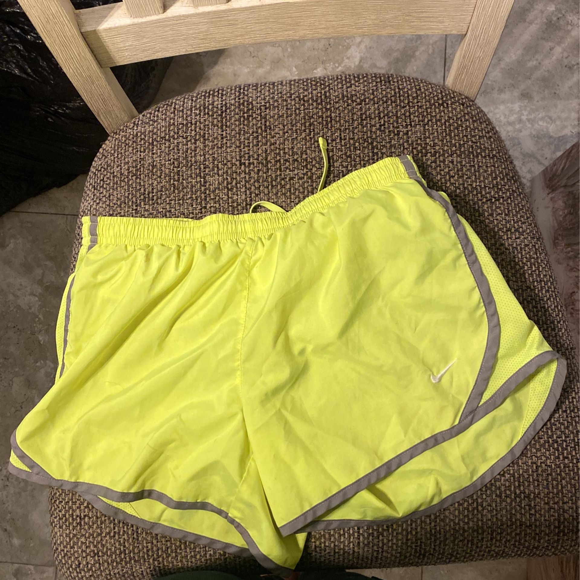 Neon Nike Workout Shorts