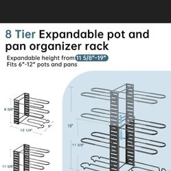 ORDORA Pots and Pans Organizer 