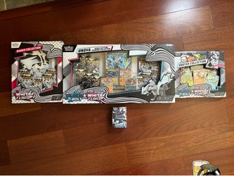 Pokemon Black Bolt White Flare Lot