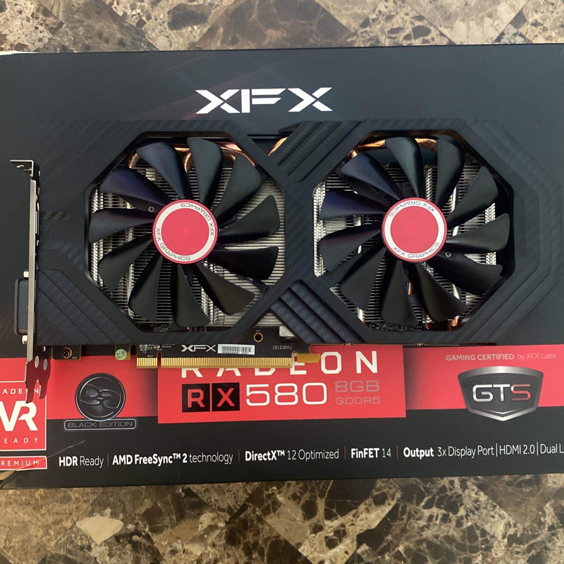 Graphics Card XFX AMD Rx580