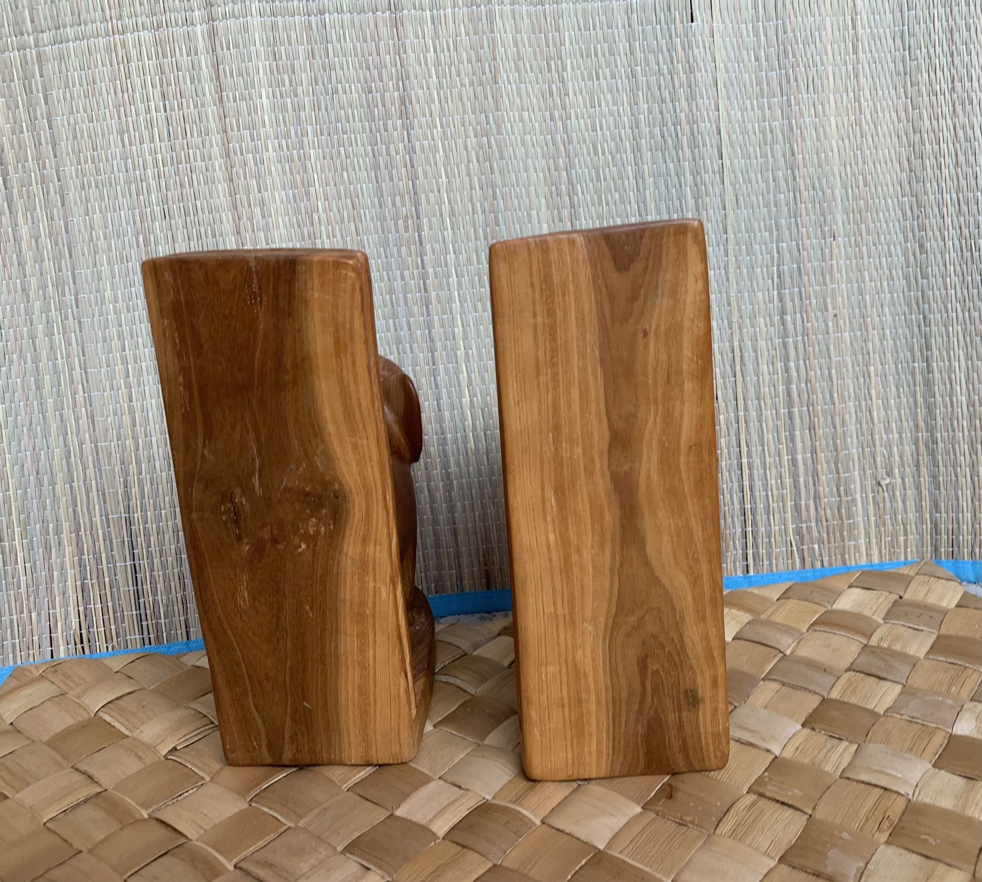 Wooden Bookends