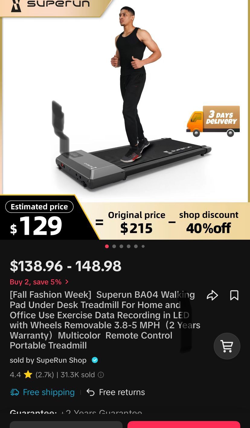 Treadmill Superun