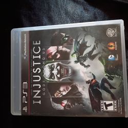 Injustice gods among us PlayStation 3 game
