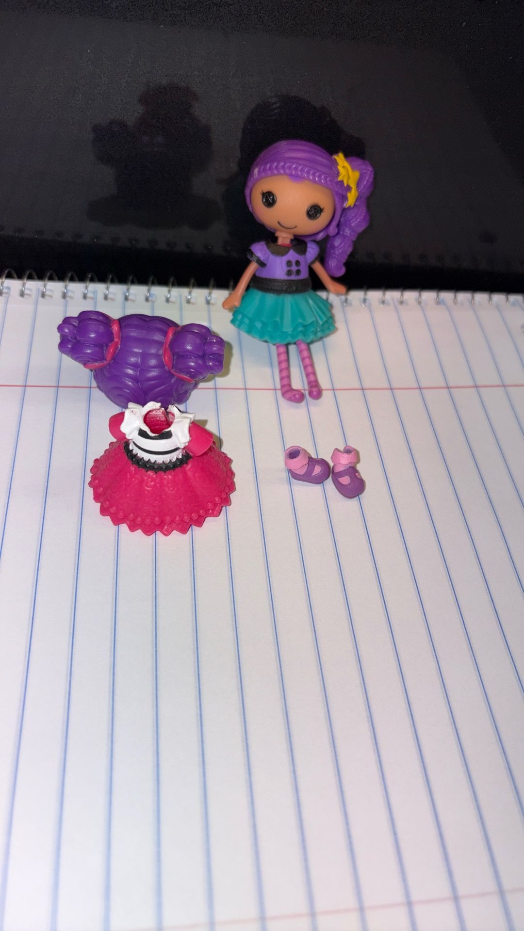 Lalaloopsy Mini Doll Storm E Sky Style N Swap Doll Rare