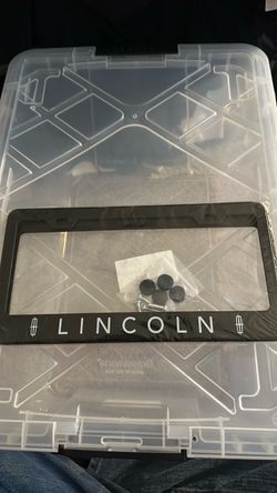 License plate frames 2 pc