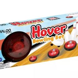 Hover Bowling Set Gliding Bowling Ball Set & Pins