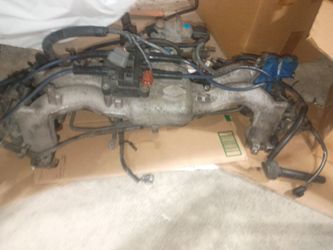 1999 Forester intake manifold (automatic) + engine wiring harness