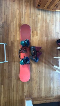 Snowboard-K2-Comet-153-and boots