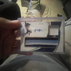 Ryan O’ Hearn Signed Double Patch 02/49