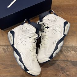 JORDAN 6 MIDNIGHT NAVY SIZE 9