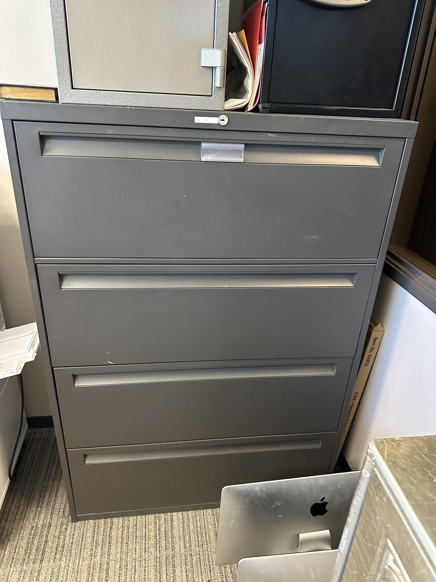 Metal Four Drawer File Gray for Sale in Scottsdale, AZ OfferUp