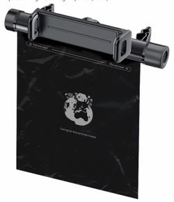 Car Trash Bags with Dispenser Space-saving Roller Bag Dispenser(Black) Product Images and Videos (AI Generated Alt Text)