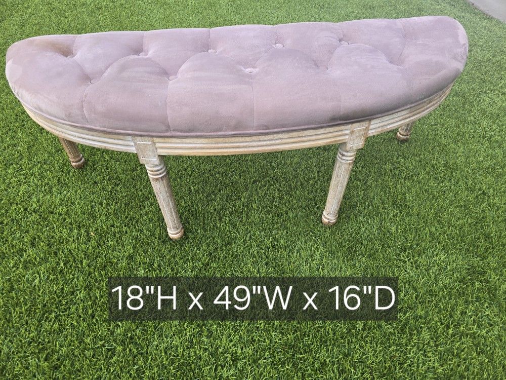Half Moon Bench