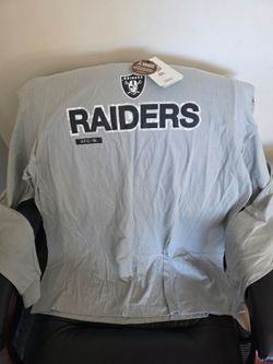 Nike Raiders Salute To Service Long Sleeve T-Shirt - Men's XL - Light Grey