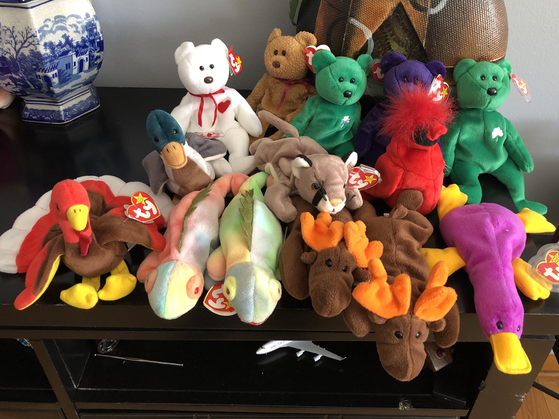 Beanie Babies. All with tags! $3 each