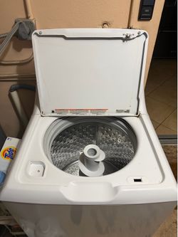 GE High-Efficiency Top-Load Washing Machine