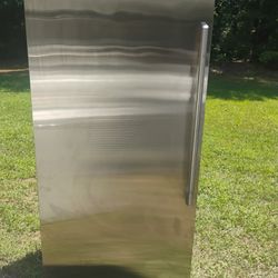 19 Cubic Stainless Electrolux Upright Freezer 