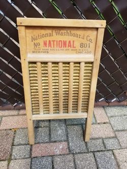 Vintage National Washboard Co No801