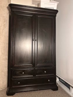Cabinet - TV , Hang Clothes , or Shelving. Sturdy!