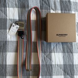 Burberry Stripe Belt