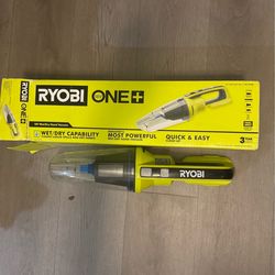 RYOBI 18V Wet Dry Hand Vaccum Tool Only