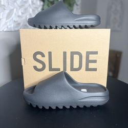 Onyx Yeezy Slides