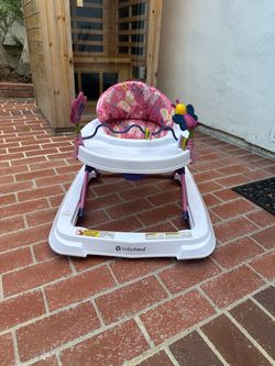 Baby Trend Baby Walker Pink Butterfly
