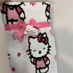 NEW Hello Kitty Blanket 