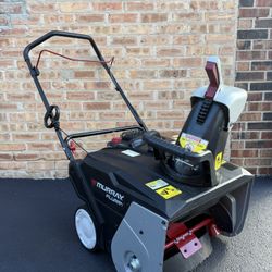 Murray 21in Single Stage Snow Blower 