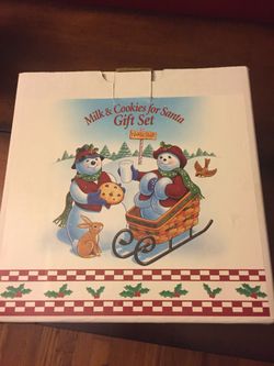 Milk & Cookies for Santa by Longaberger