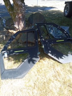 Used heavy equipment doors