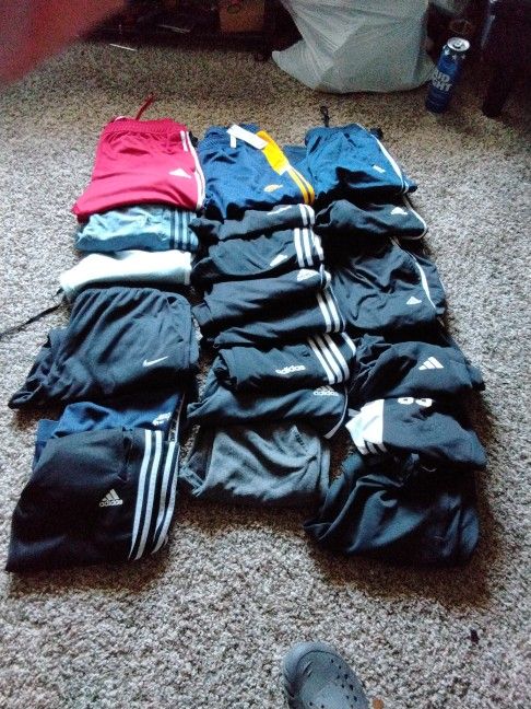 20 Pants Adidas Use And New $160 No Se Venden Separados Solo Lote