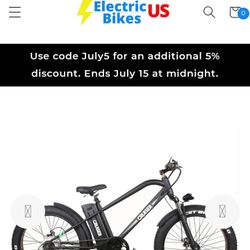 Electric Bikes 🚲 Worth 1,599 Mint Cruiser