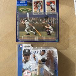 New In Box Derek Jeter Mcfarlane And Starting Lineup Figures