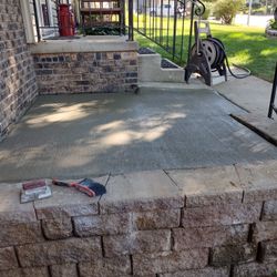 Concrete Job Landscaping  (contact info removed)