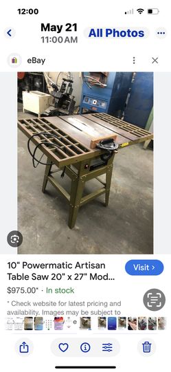 10” Table Saw