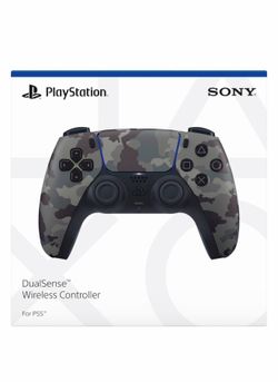 Sony Interactive Entertainment - DualSense Wireless Controller for PS5, PC, Mac & Mobile - Gray Camouflage
