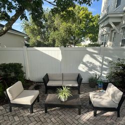 Patio Furniture - Chairs and Table Set