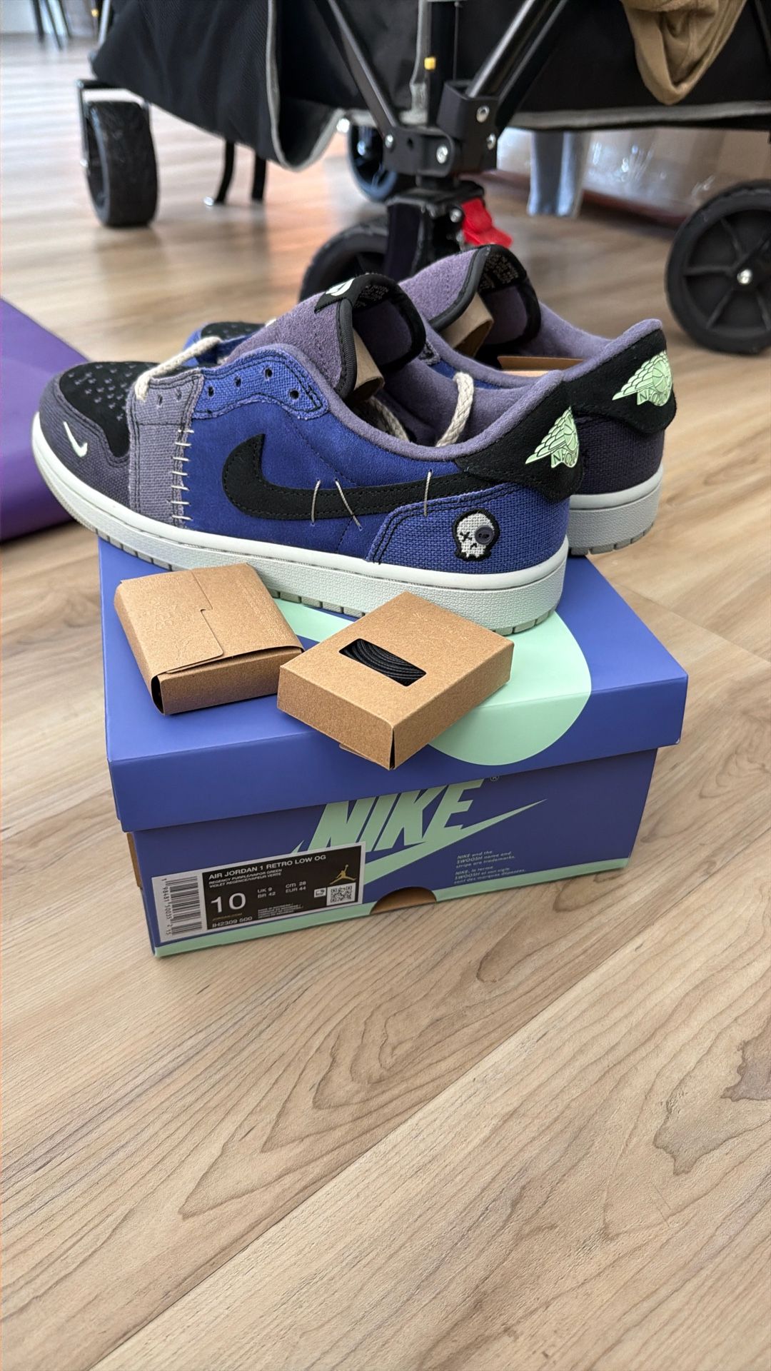 Jordan 1 low Voodo (sz. 10)