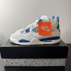 Size 11 - Nike Air Jordan 4 Retro Industrial Blue Military Blue