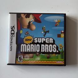 Brand new, unopened super Mario brothers Nintendo game