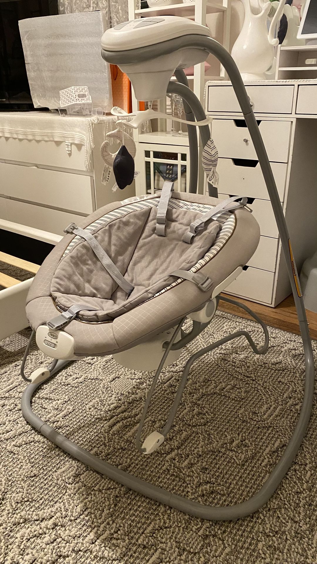 Graco DuetConnect Deluxe Multi Direction Baby Swing and Bouncer