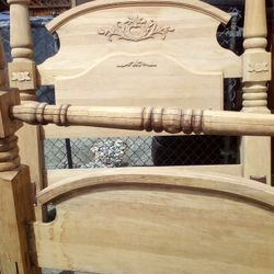 Oak Bed Frame 