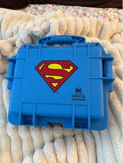 Superman watch case holder