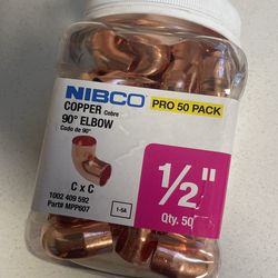 Copper Elbows 1/2 