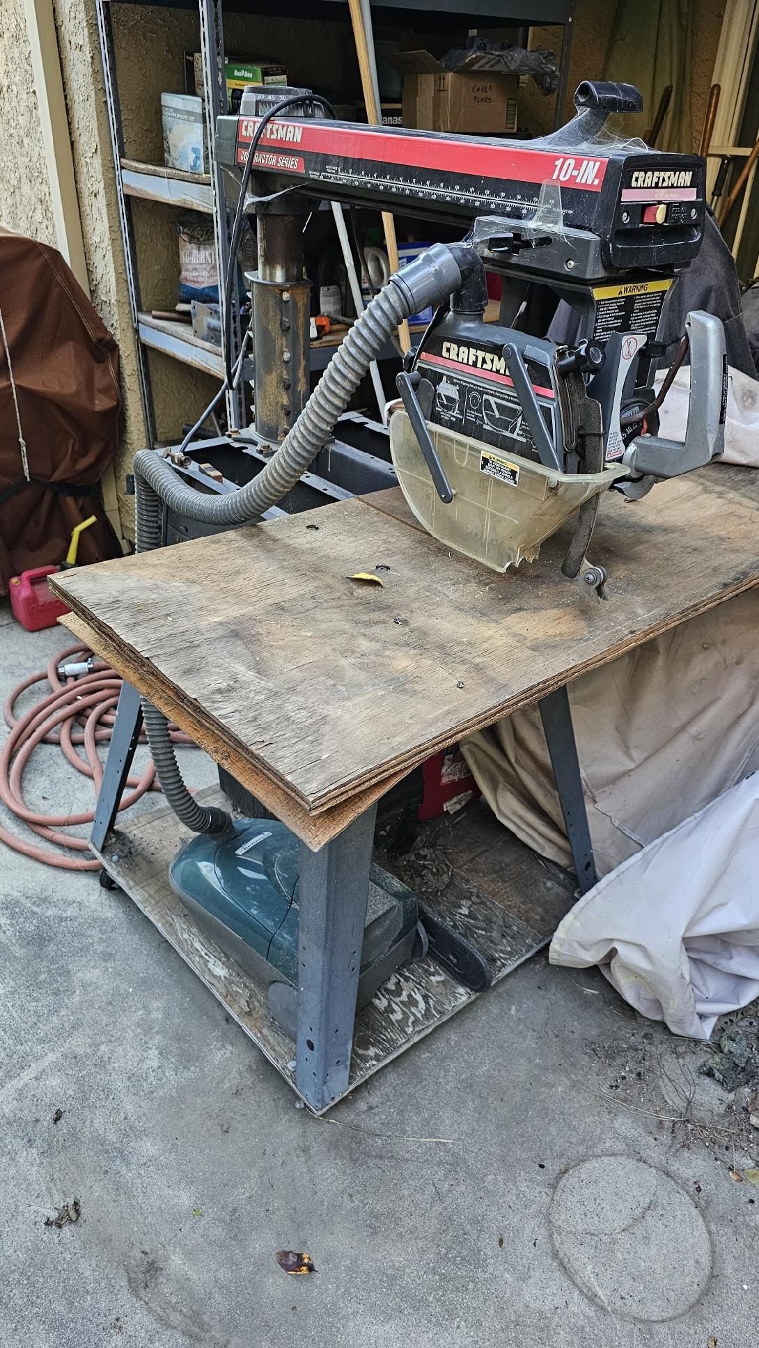 Craftsman 10 Inch Radial Saw With Table