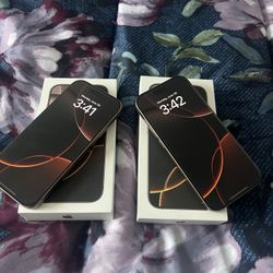 2 iPhone 16 Pro 256gigs ( Unlocked)
