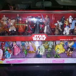 Star Wars Disney Princess Mega Figurine sets