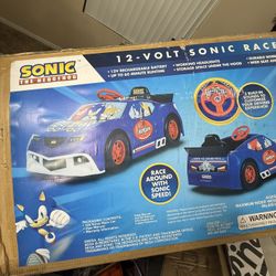12 Volt Sonic Race Car